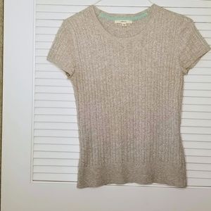 Merona Short Sleeve Sweater Sz M